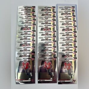 2024 Bucky Irving Panini Prizm Rookie Lot of 33 Cards